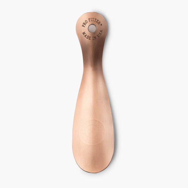 Metal Shoe Horn | Brushed Copper