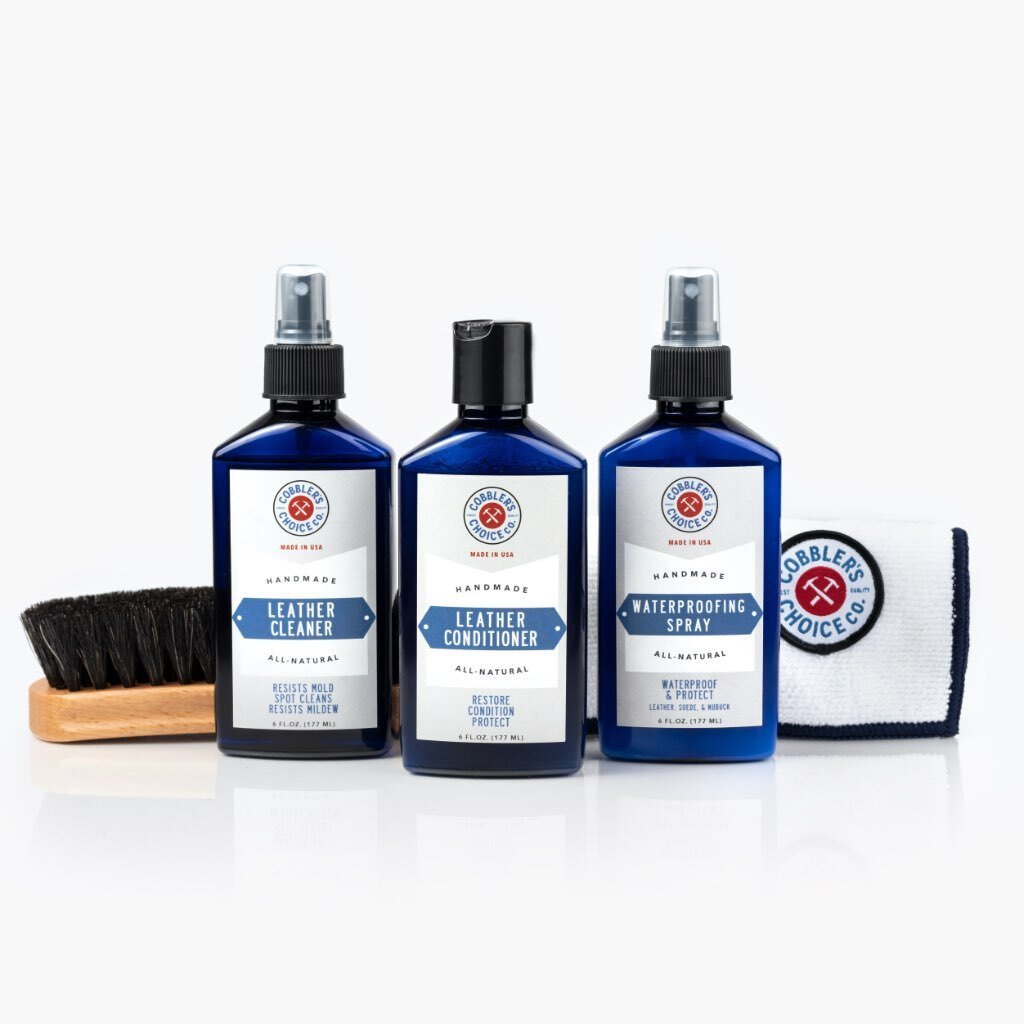 Leather Cleaning and Conditioning Care Kit