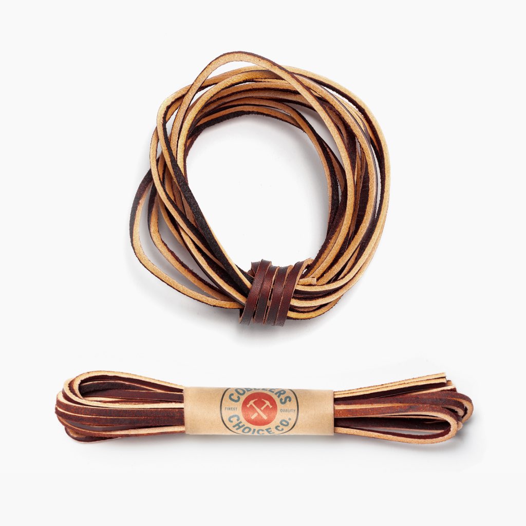 Leather Laces - Chestnut Rawhide