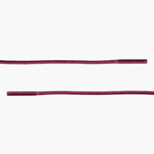 Round Waxed Cotton Laces | Plum
